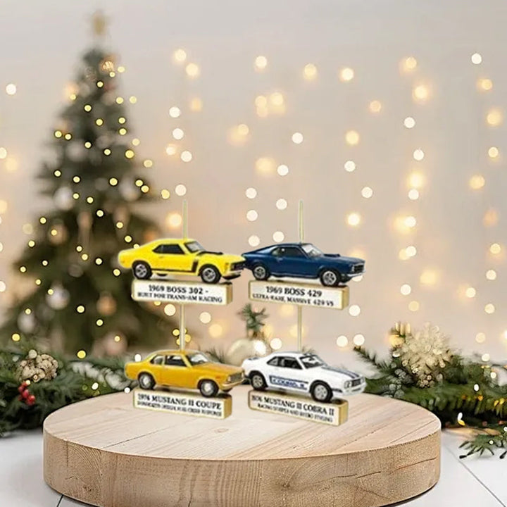 Classic Muscle Car Advent Calendar with 24 Mini Cars