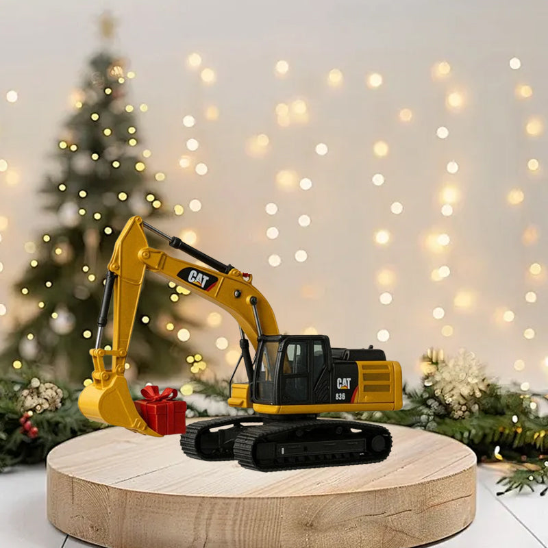 Heavy Equipment Advent Calendar with 24 Mini Machine Ornaments