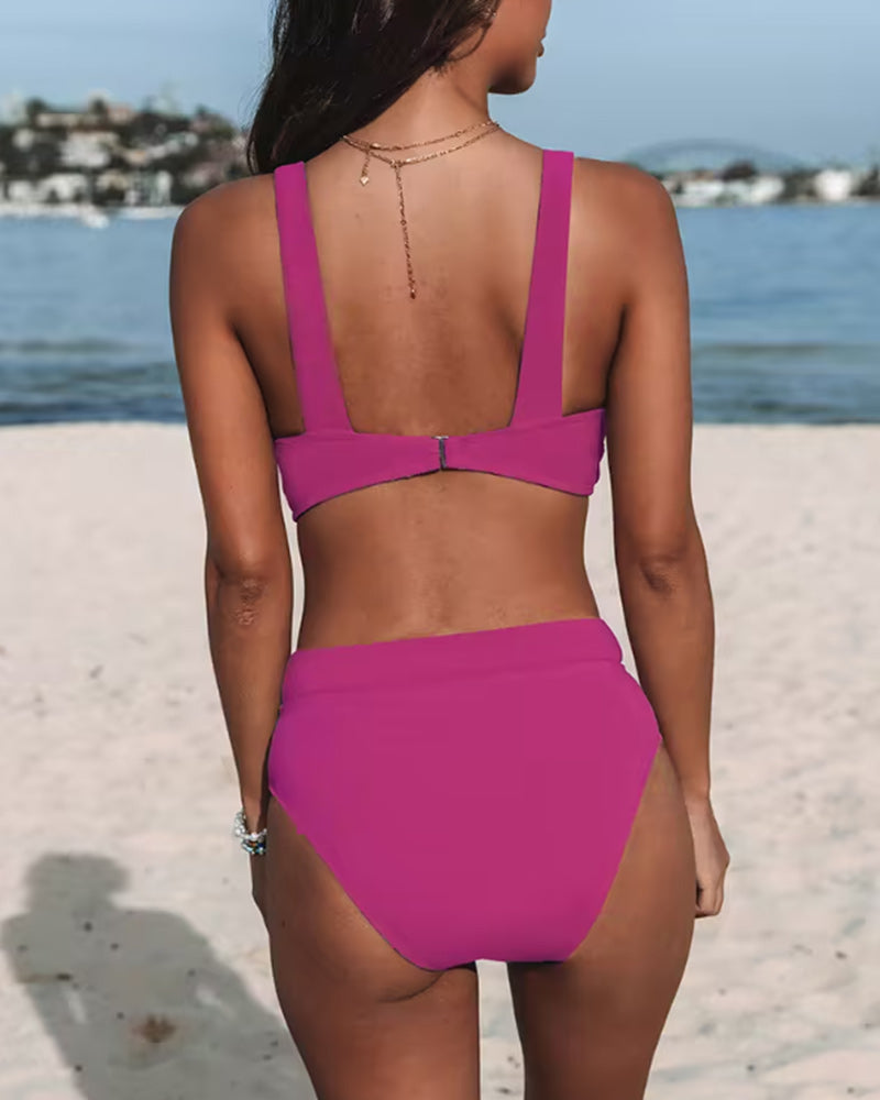 Claire - High-Waisted Swimsuit