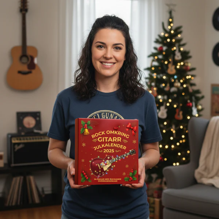 Guitar Advent Calendar with 24 Mini Guitar Ornaments