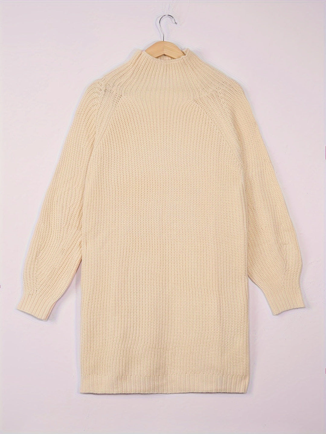 Evangeline™ | Women's Half-Turtleneck Plus Size Sweater Dress