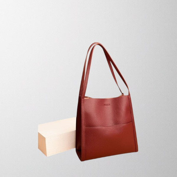 Valérie™ | Vegan Leather Shoulder Tote