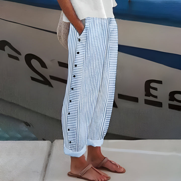 Sandrine™ | Striped Coastal Pants