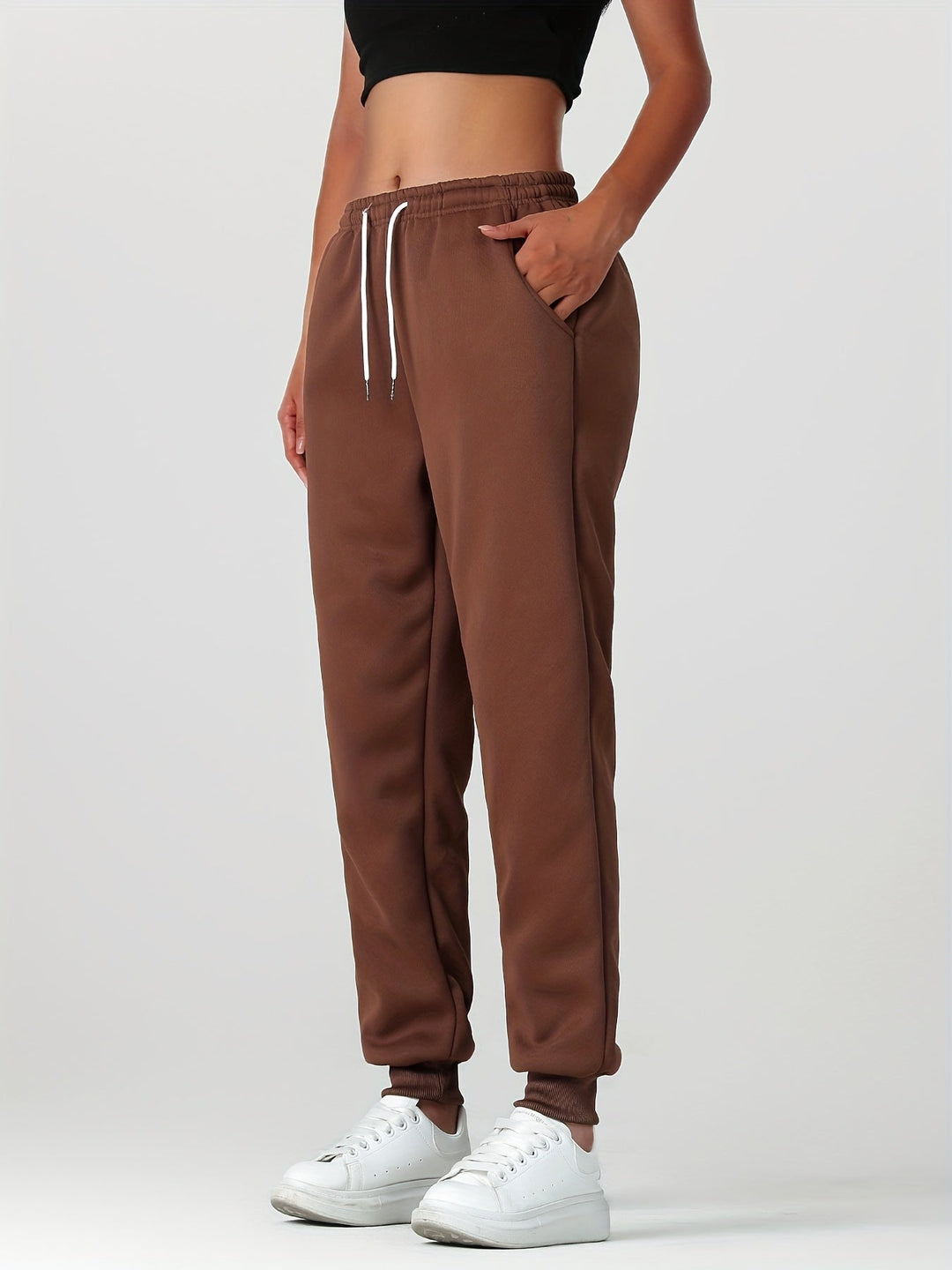 Marilla™ | Women's Warm Lined Cuffed Joggers