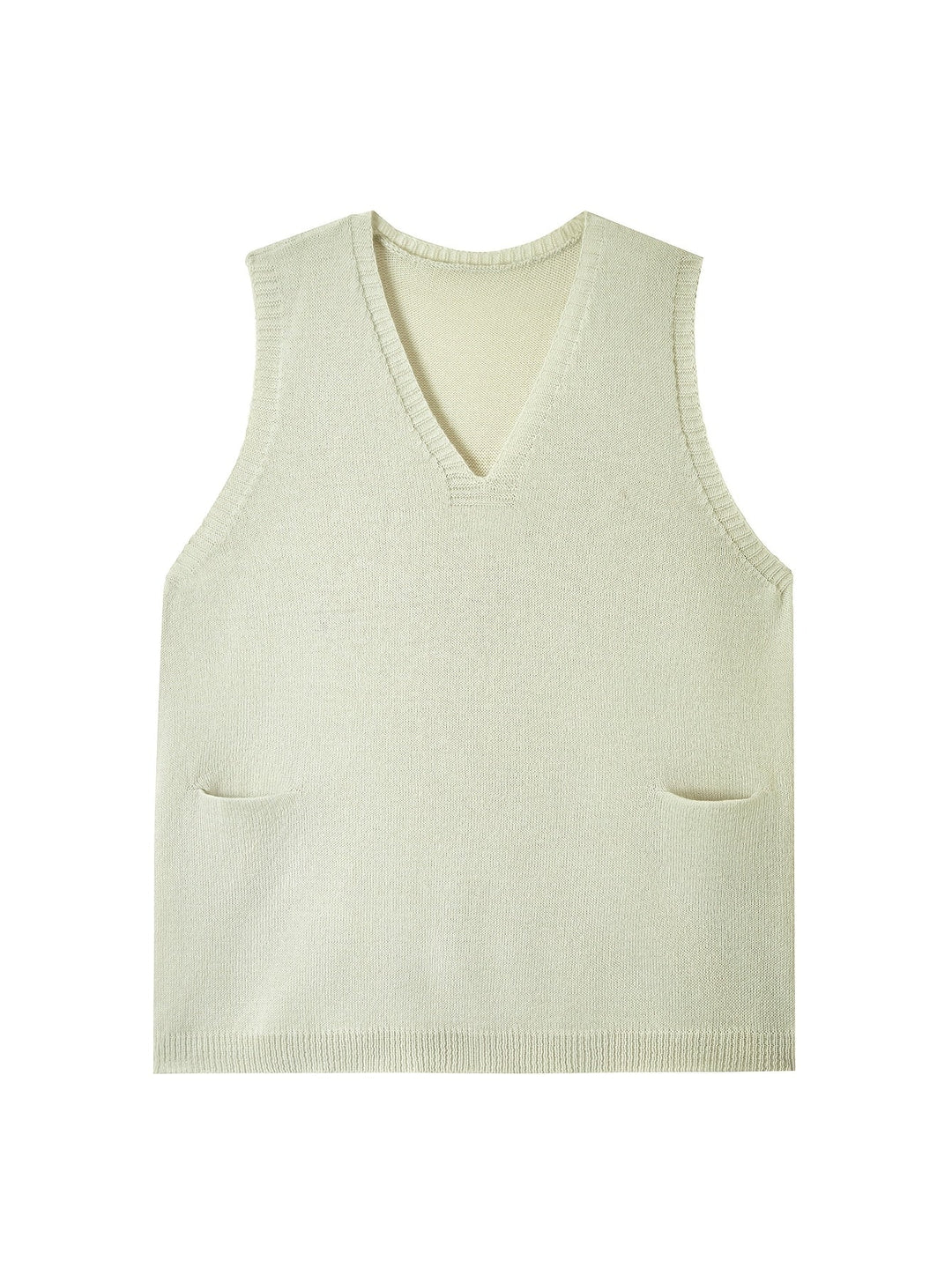 Ottilie™ | Women's Longline Sleeveless Vest with Pockets