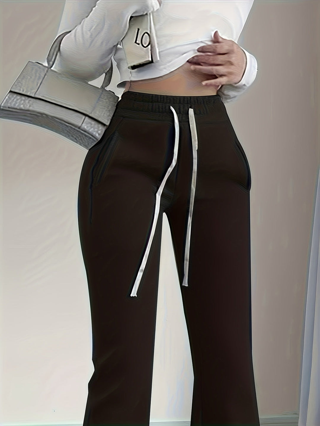 Lisbeth™ | Women's High-Waist Flared Lounge Pants