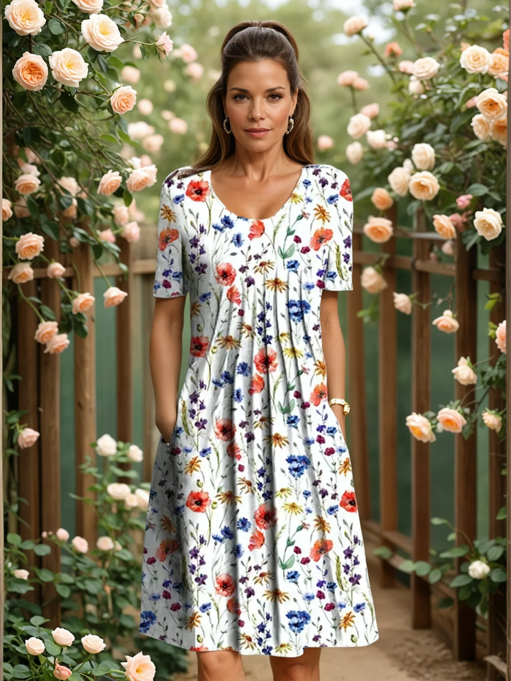 Marianne™ | Elegant Dress with Tummy Coverage