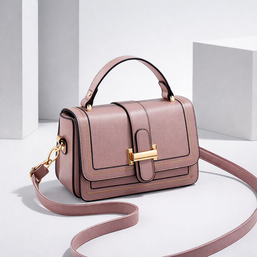 Luna™ | Structured Flap Shoulder Bag
