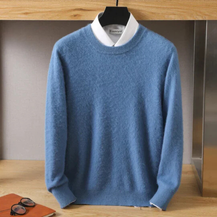 Cassius™ | Men's Brushed Knit Crew Neck Sweater
