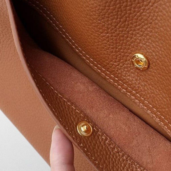 Valérie™ | Vegan Leather Shoulder Tote