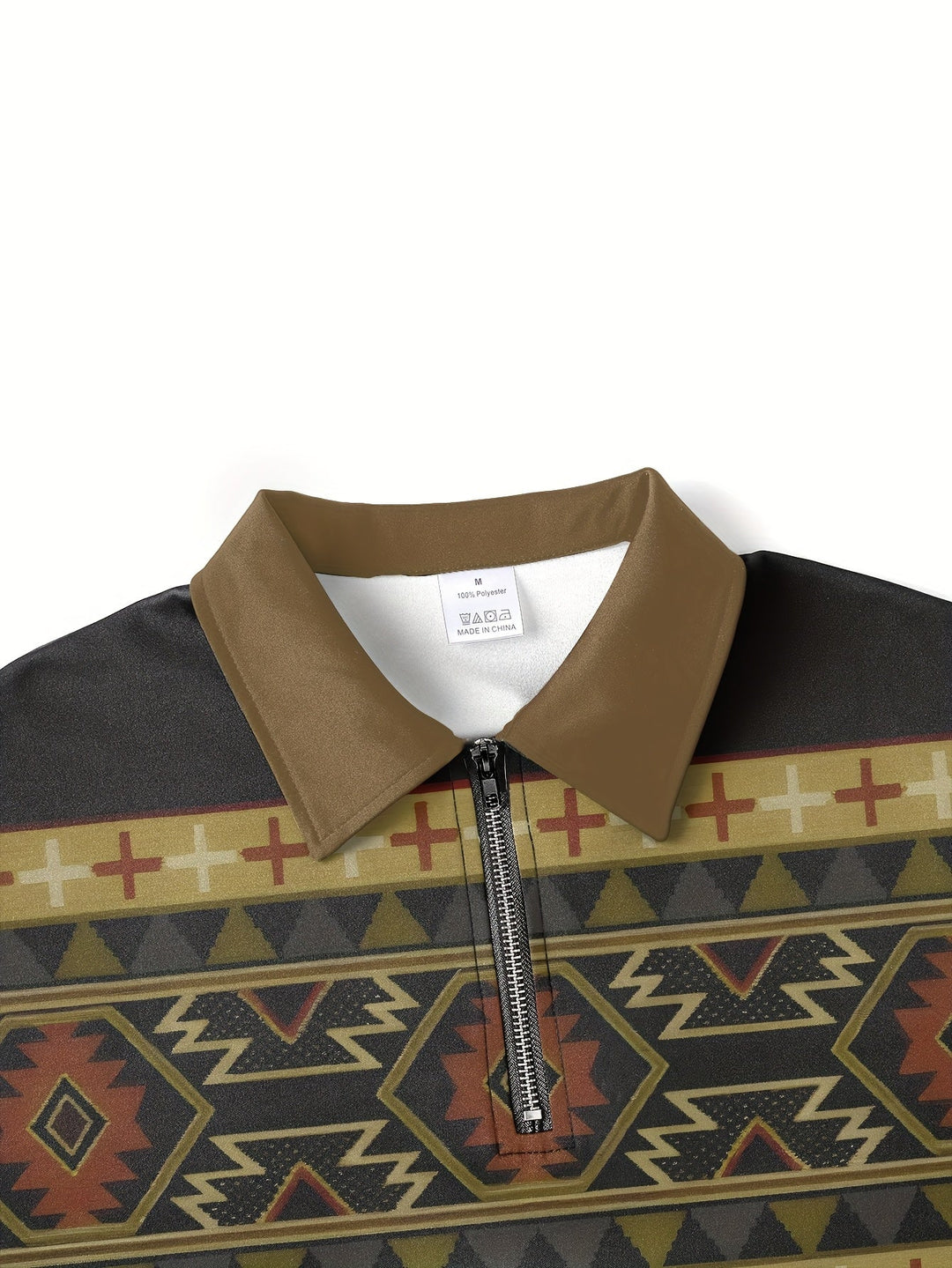 Rylan™ | Men's Southwestern Patterned Half Zip Pullover