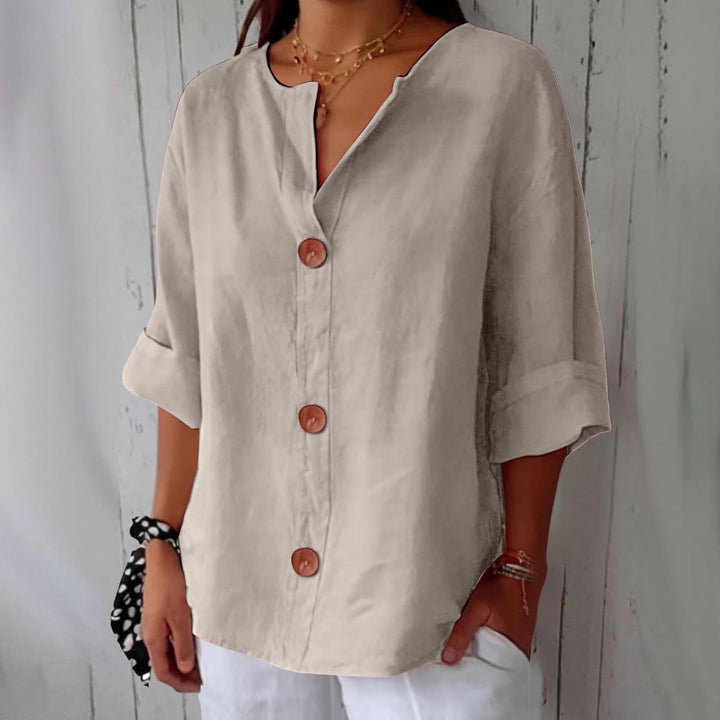 Hazel™ | Loose-Fitting Summer Blouse
