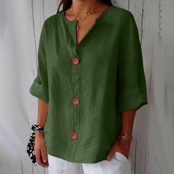 Hazel™ | Loose-Fitting Summer Blouse