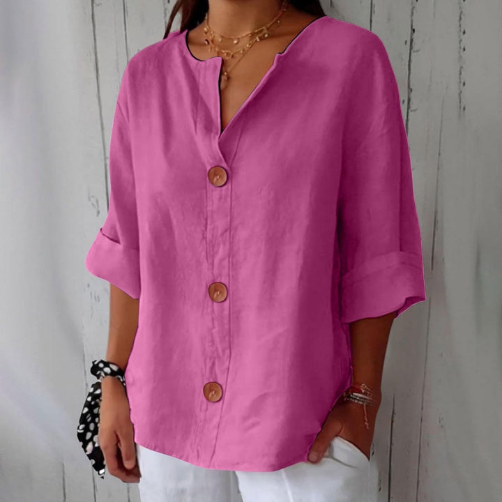 Hazel™ | Loose-Fitting Summer Blouse