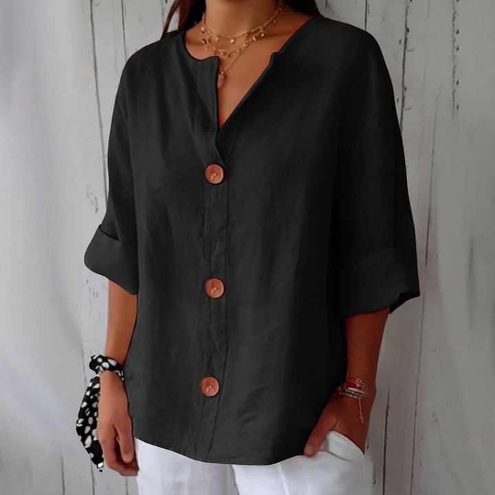 Hazel™ | Loose-Fitting Summer Blouse