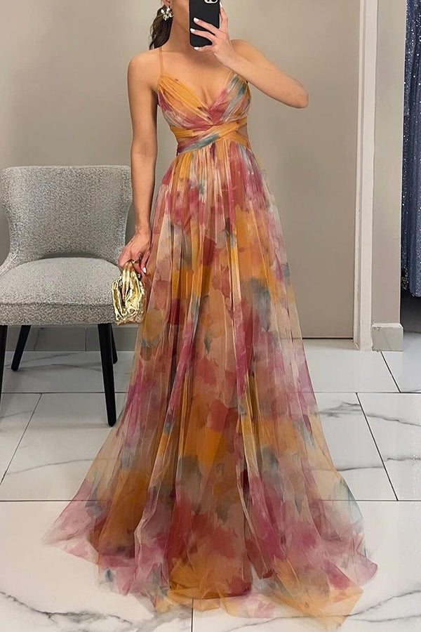 Sanne™ | Romantic and Flowing Evening Dress