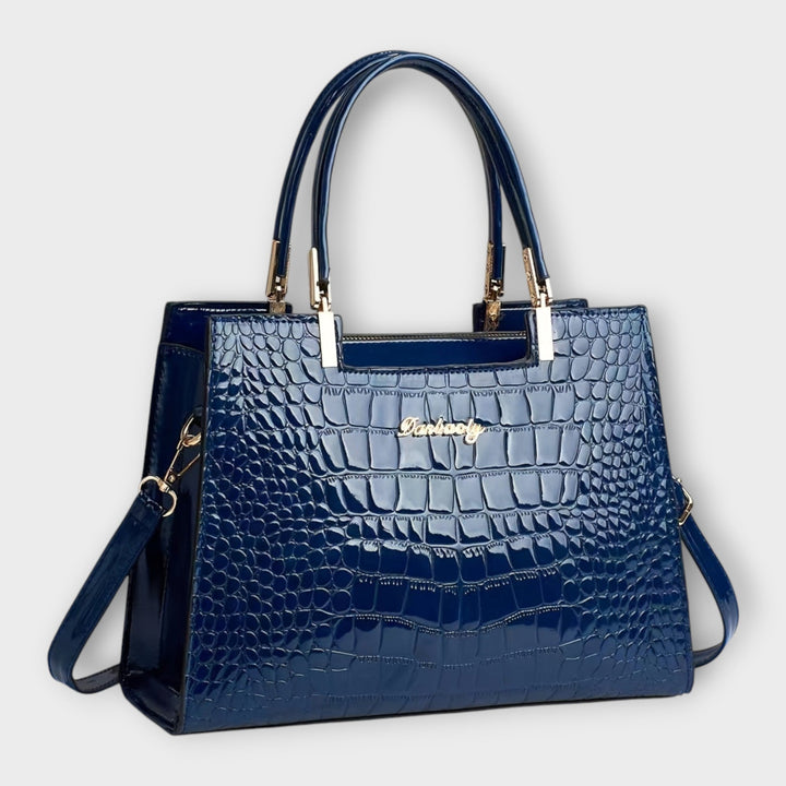 Verdelle™ | Croc-Effect Structured Tote