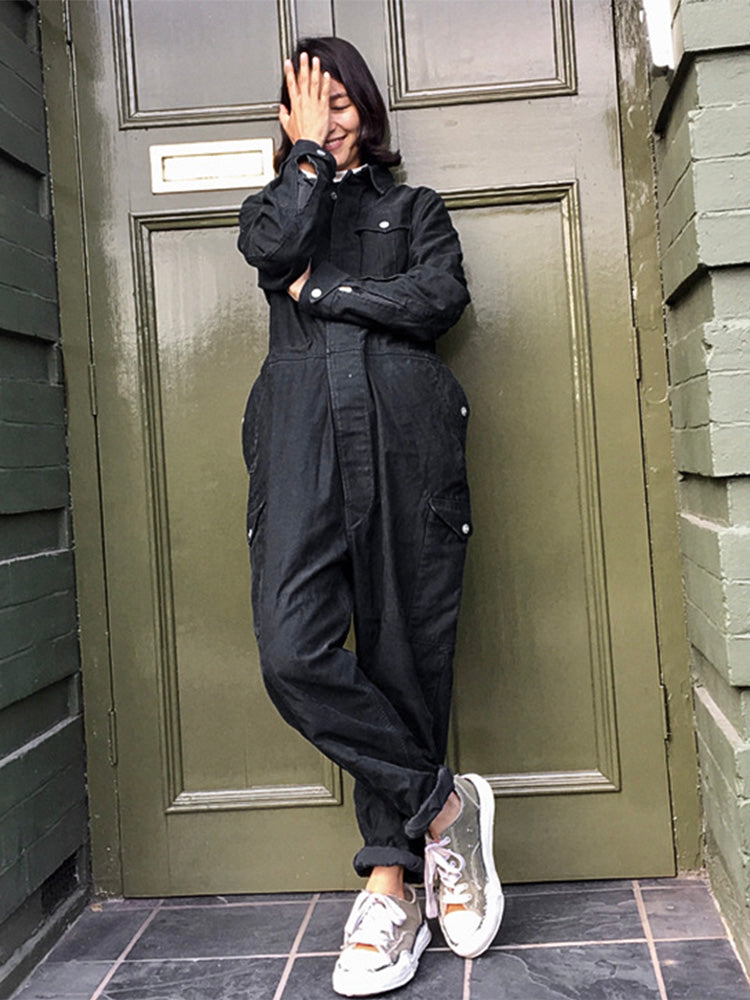 Men's Work Overall in Canvas