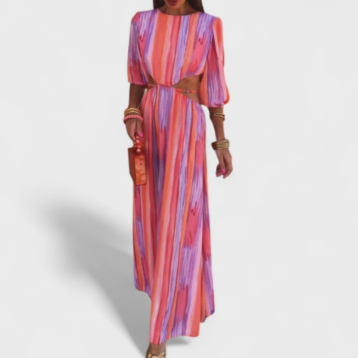 Delacroix™ | Riviera Radiance Maxi Dress