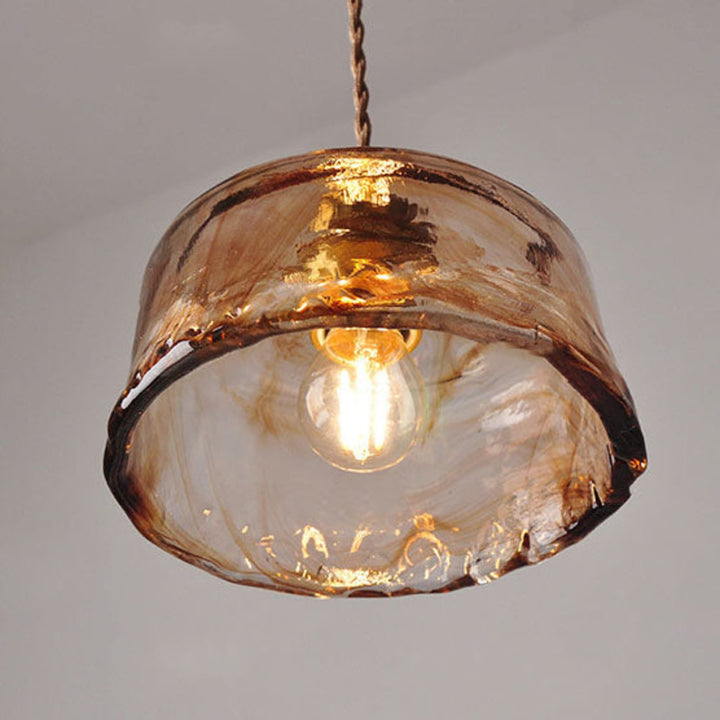 LED Glass Pendant Light with Warm Glow — view 7