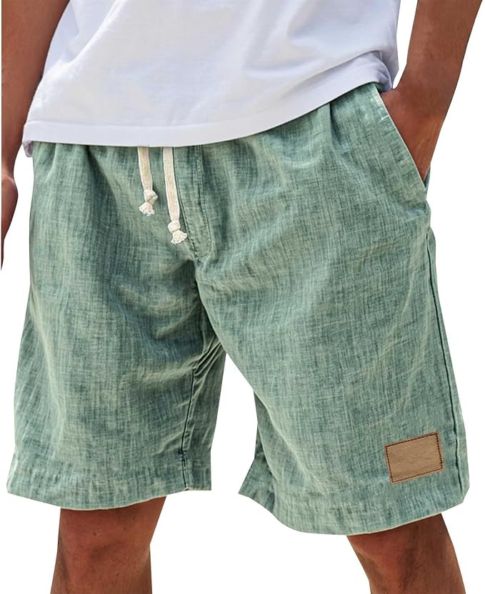 Lucas™ | Summer Cotton Shorts with Laces