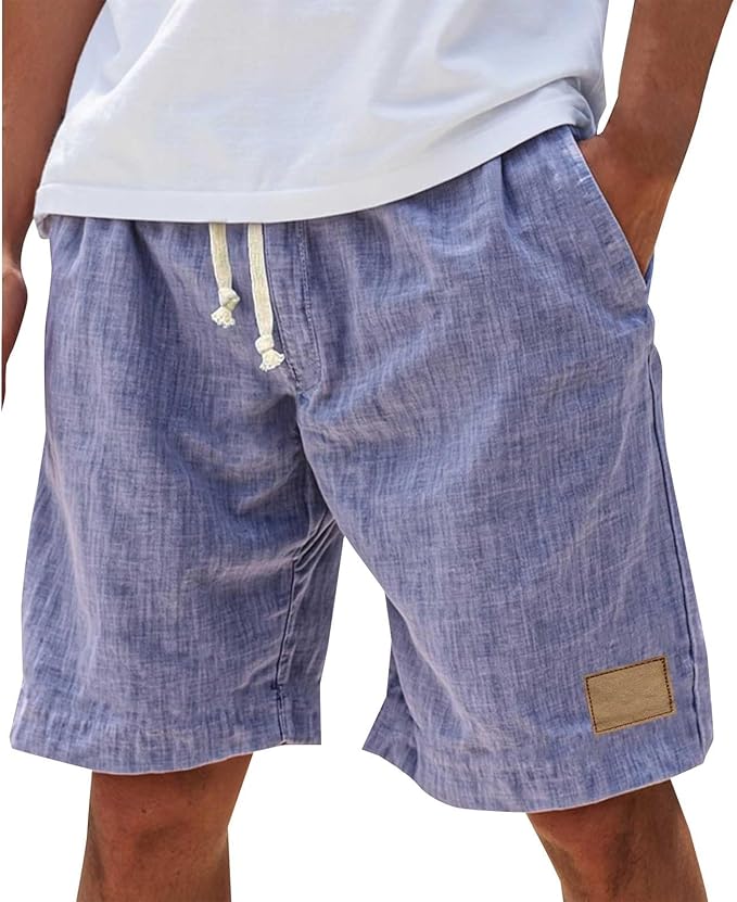 Lucas™ | Summer Cotton Shorts with Laces