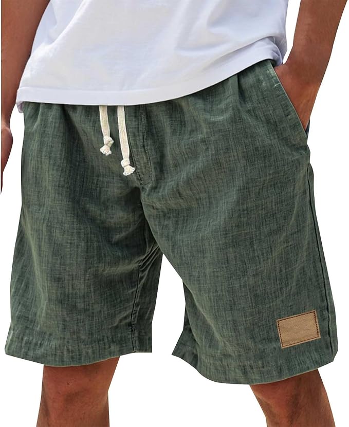 Lucas™ | Summer Cotton Shorts with Laces