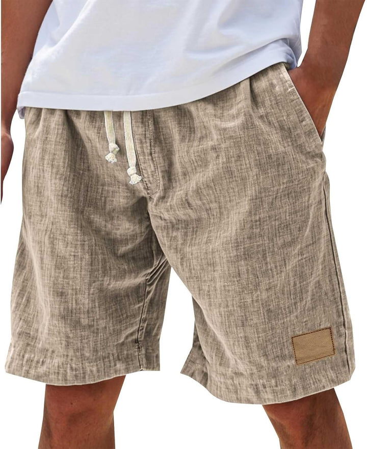 Lucas™ | Summer Cotton Shorts with Laces