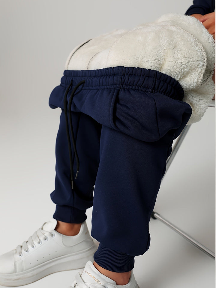 Marilla™ | Women's Warm Lined Cuffed Joggers