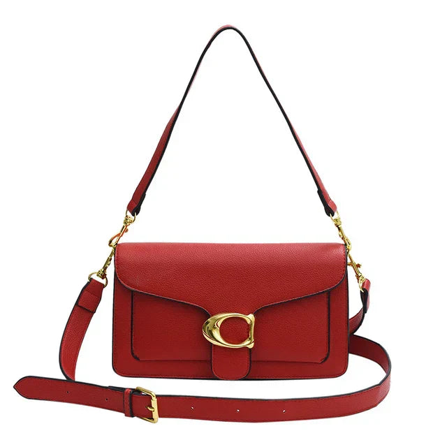 Vivienne | Gold-Clasp Crossbody Bag