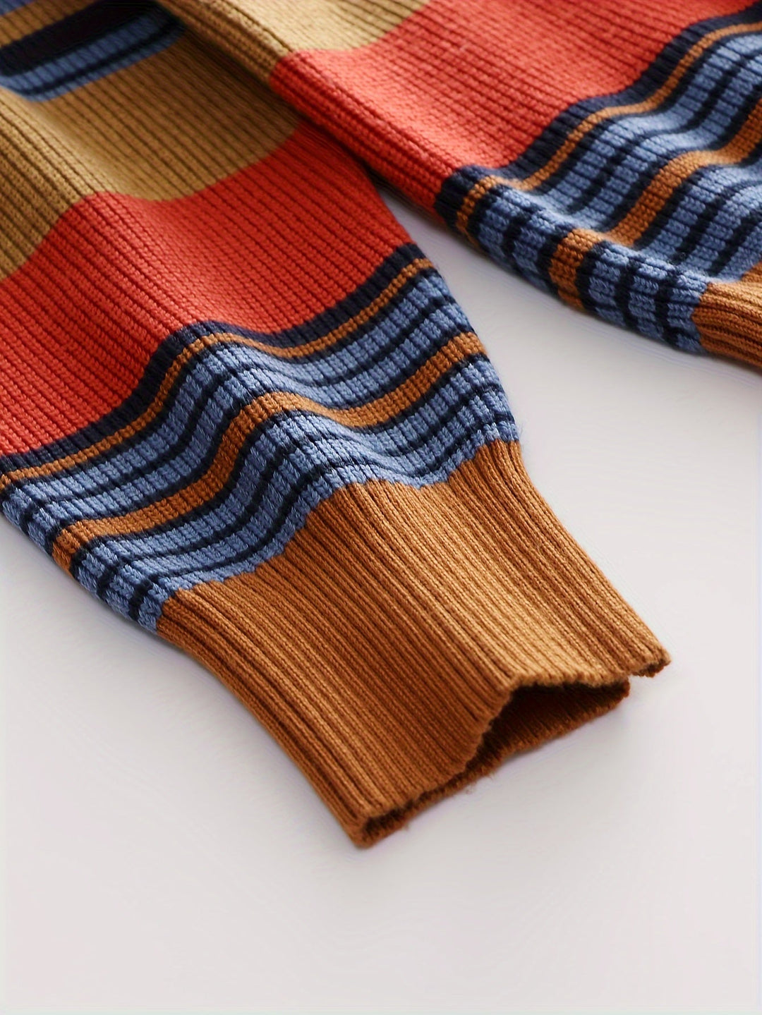 Rensley™ | Men's Striped Shawl Collar Button Front Cardigan