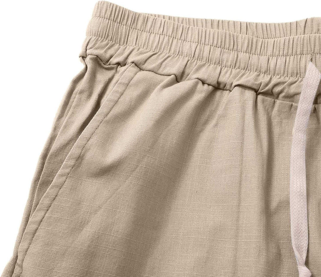 Lucas™ | Summer Cotton Shorts with Laces