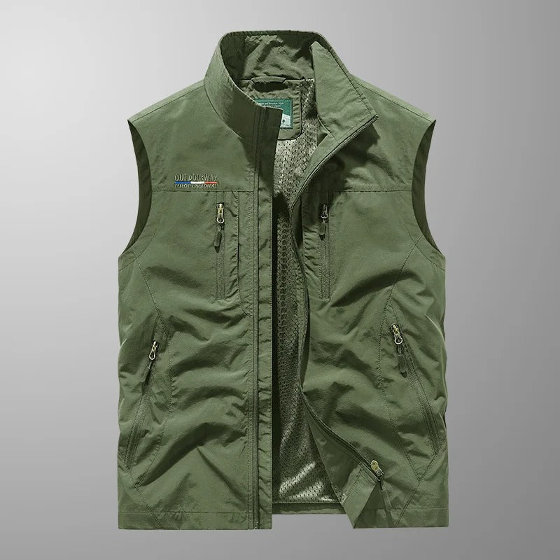 Caze™| Breathable Multi-Pocket Utility Vest