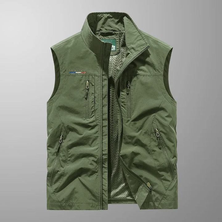 Caze™| Breathable Multi-Pocket Utility Vest
