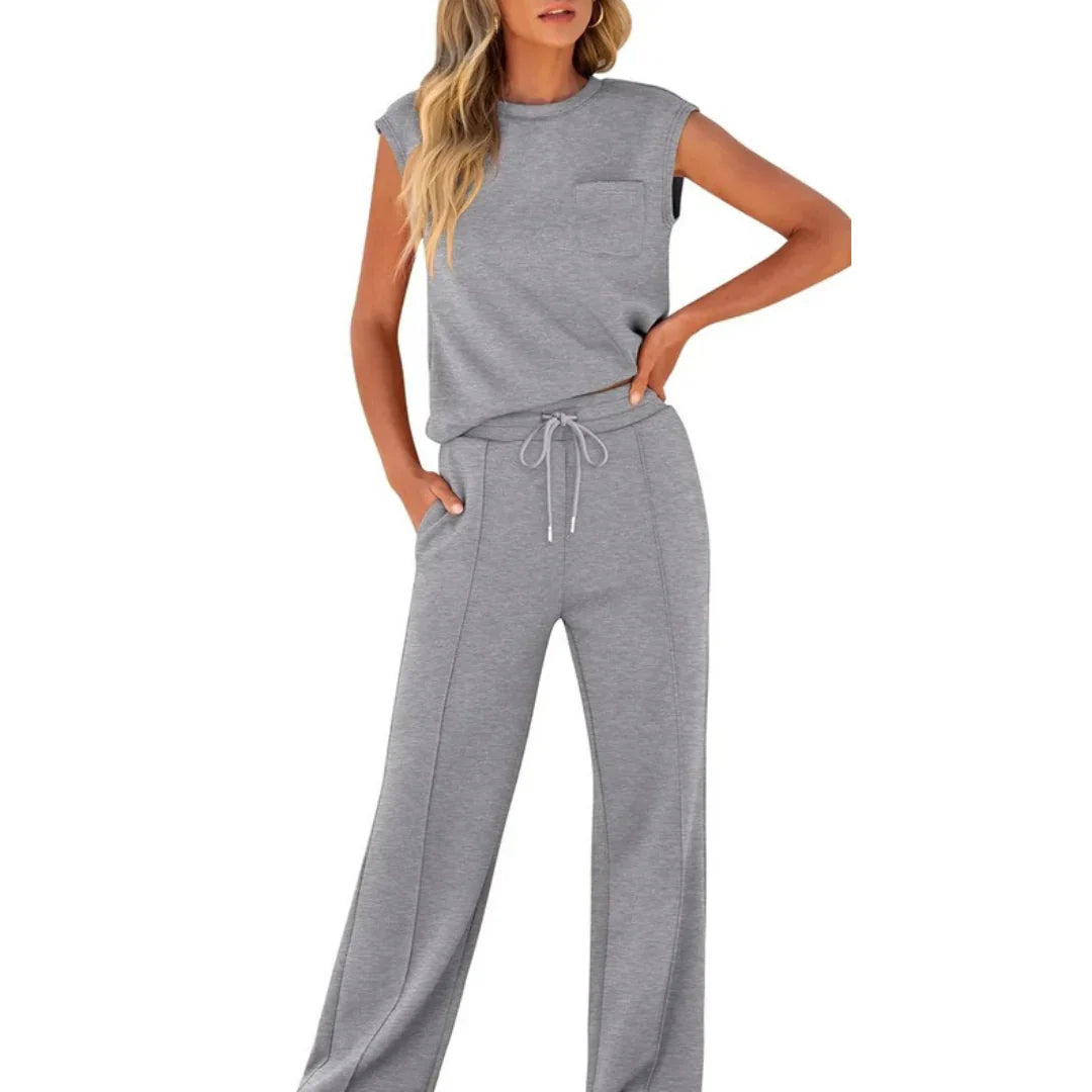 Kaiya™ | Casual Summer Soft Lounge Co-Ord