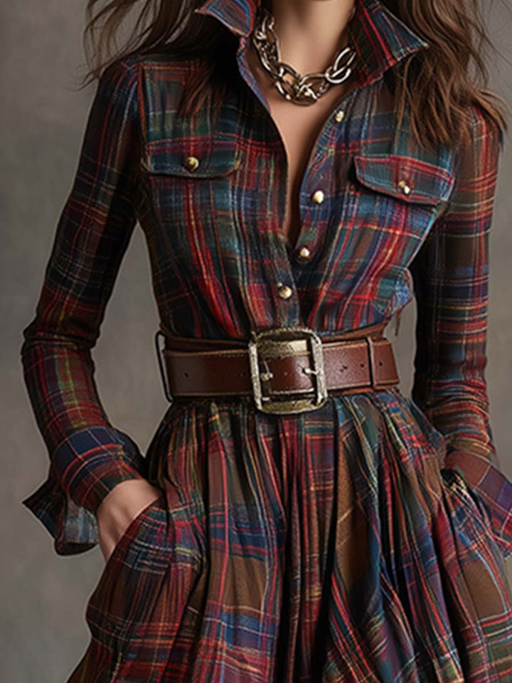 Harriet™ | Belted Shirt Dress