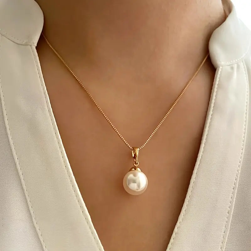 Pearl Jewelry Set Golden Grace | Gold