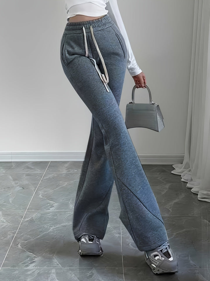 Lisbeth™ | Women's High-Waist Flared Lounge Pants