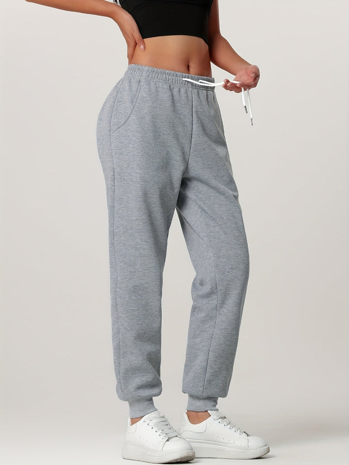 Marilla™ | Women's Warm Lined Cuffed Joggers