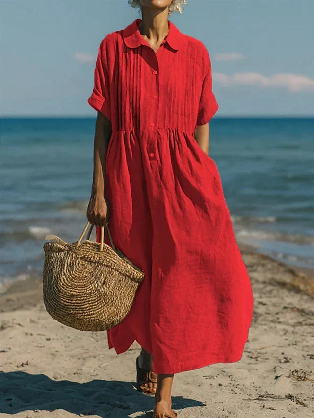 Alice™ | Button Shirt Dress