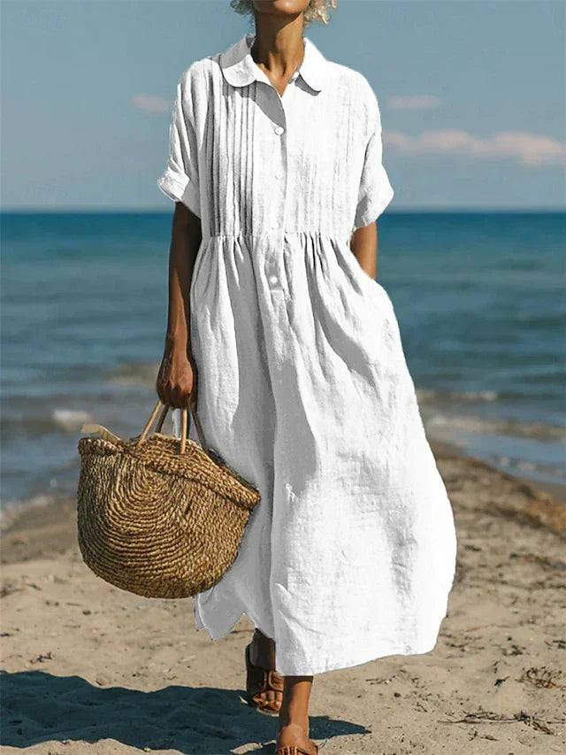Alice™ | Button Shirt Dress