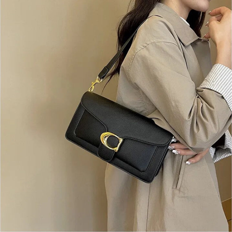 Vivienne | Gold-Clasp Crossbody Bag