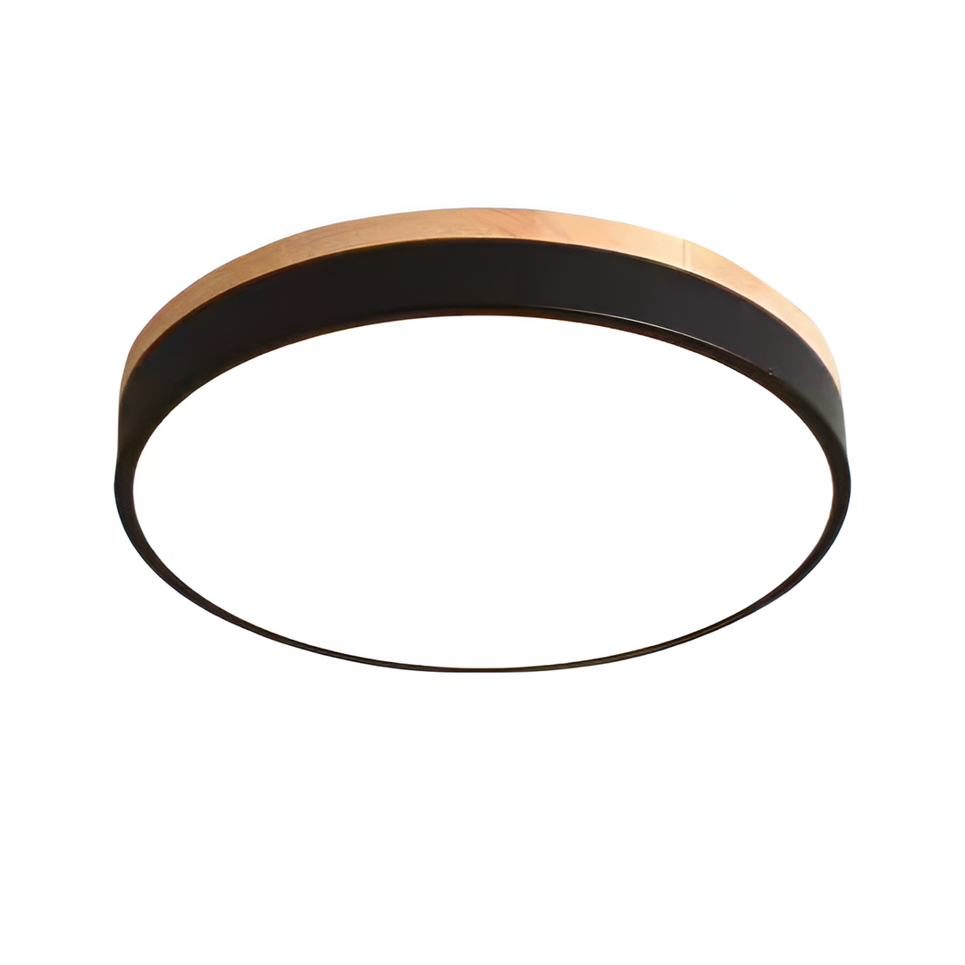 LED Nordic Round Flush Ceiling Light with Acrylic Diffuser — view 1