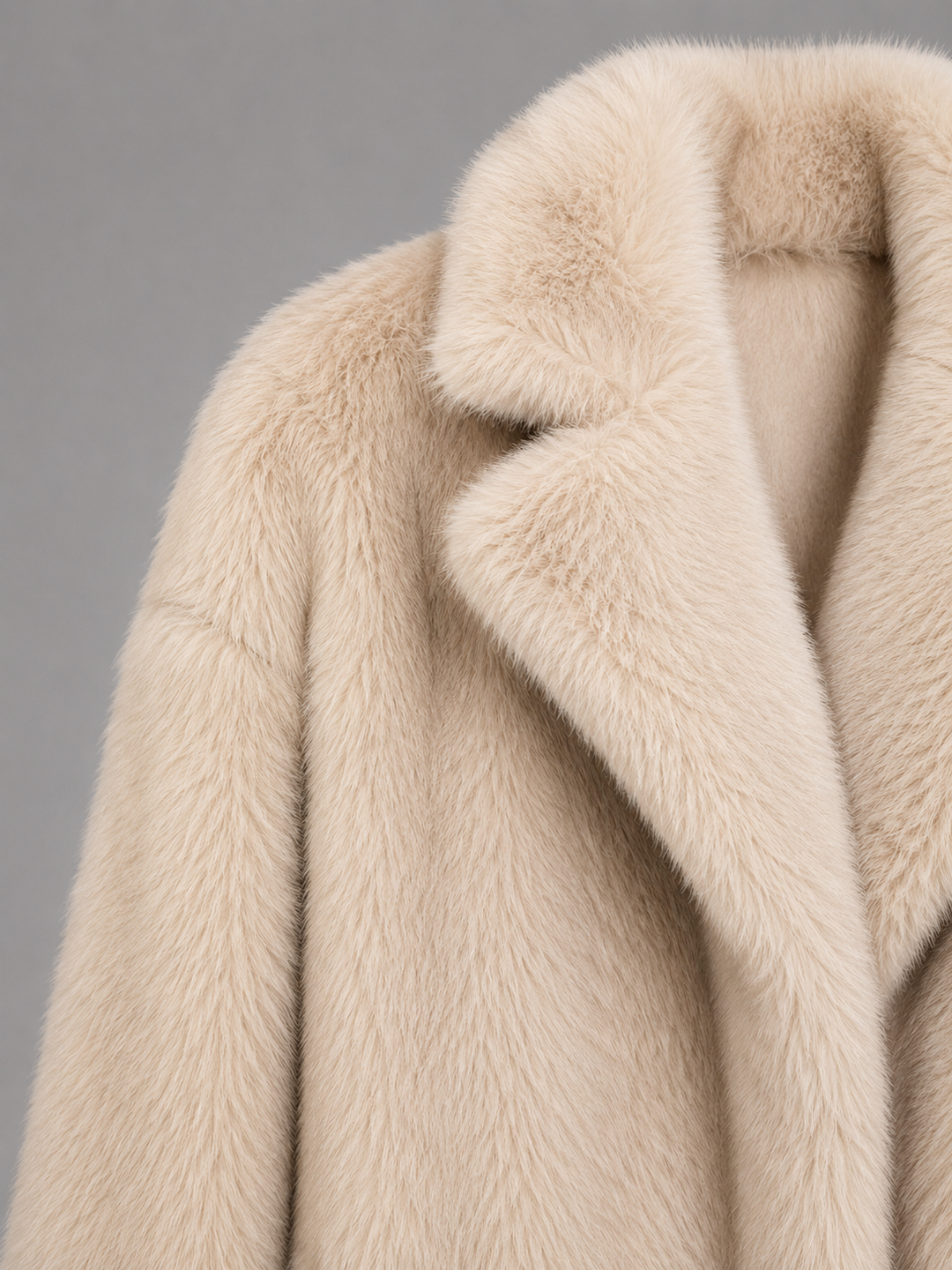 Oversized Faux Fur Statement Coat
