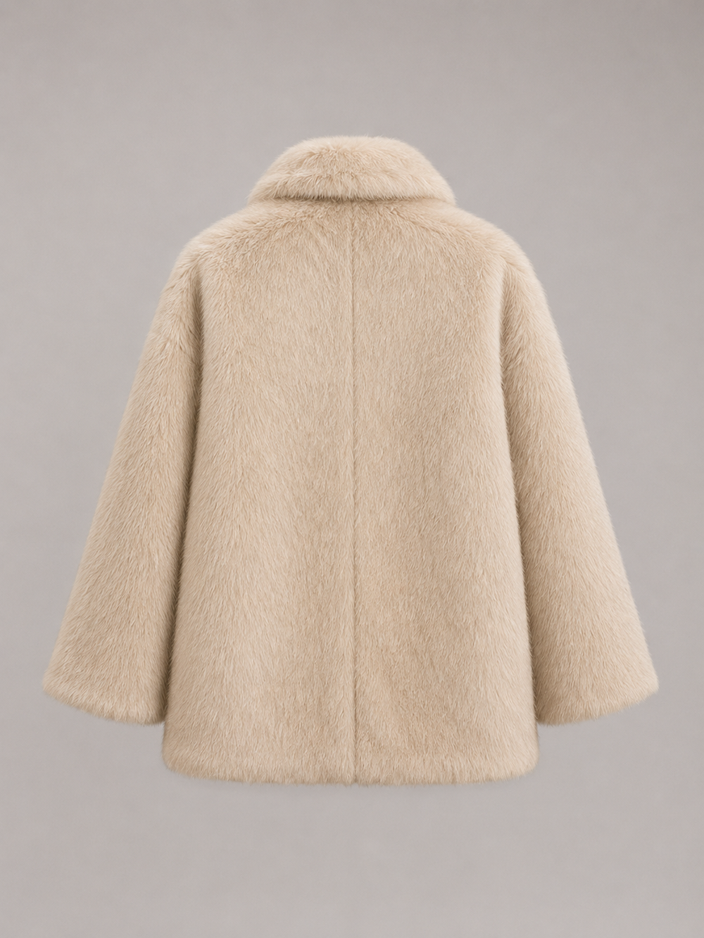 Oversized Faux Fur Statement Coat