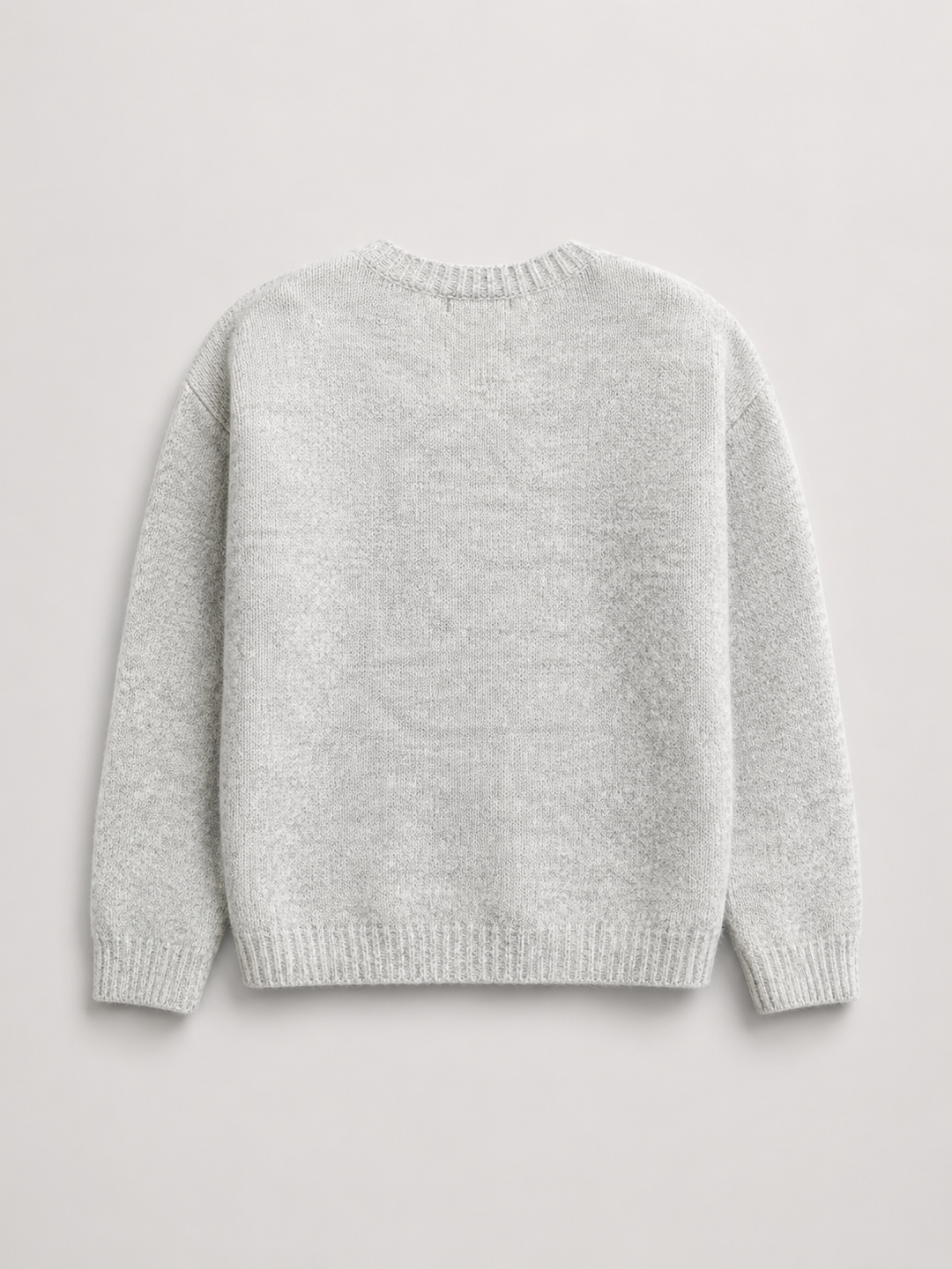 Fuzzy Knit Button-Through Cardigan