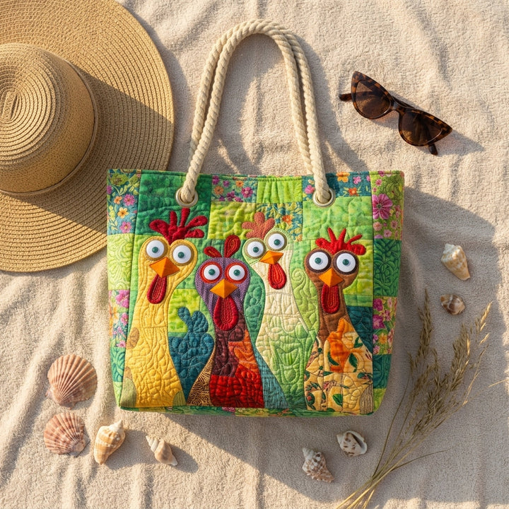 Beach Bag - Funky Chicken