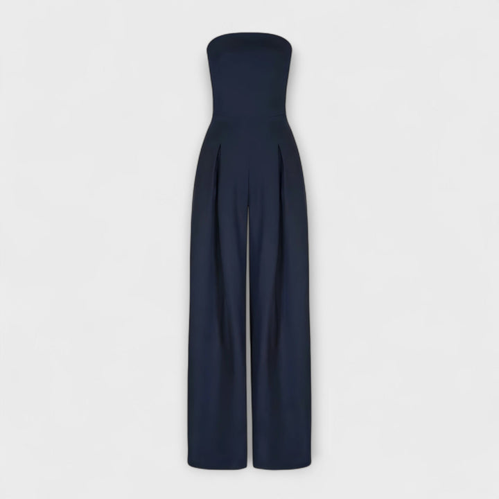 Kiora™ | Elegant Strapless Jumpsuit