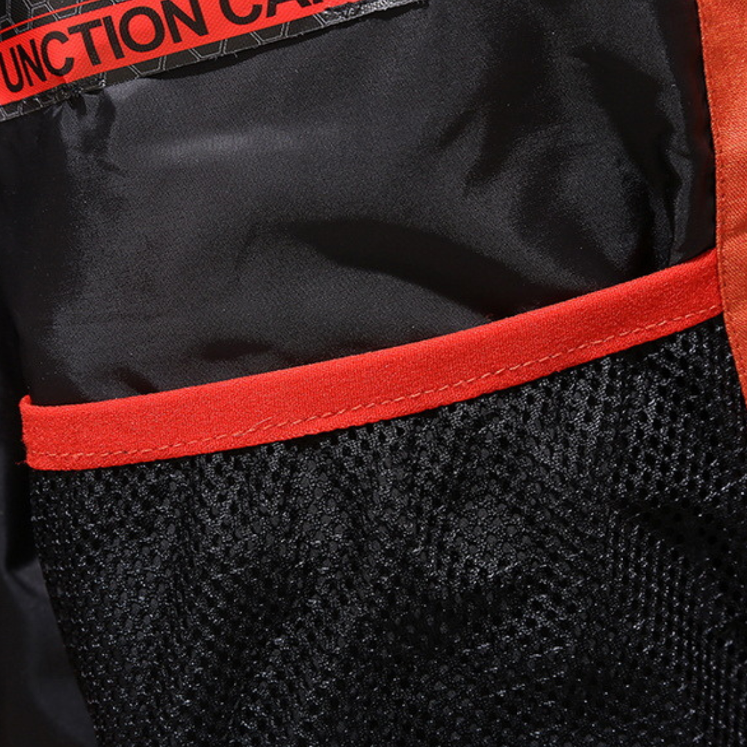 Emrys™ | Men's Hooded Puffer Jacket with Storm Flap
