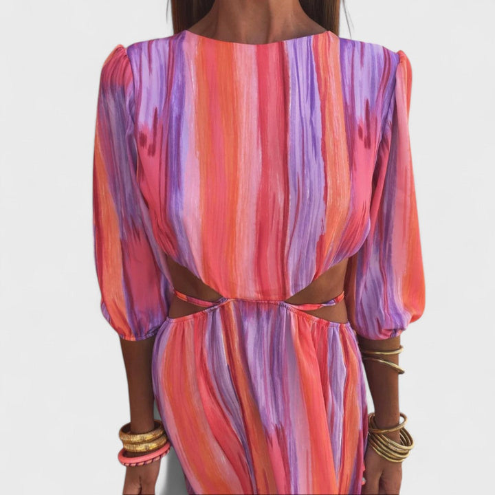 Delacroix™ | Riviera Radiance Maxi Dress